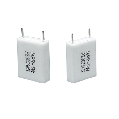 BPR/MPR Metal Plate Resistor , 10uH 100KHz Low Inductance Resistor
